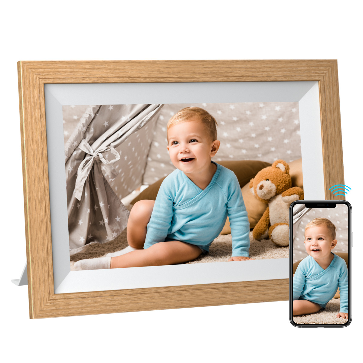 RCF-1012W Cadre photo numérique 10" WiFi